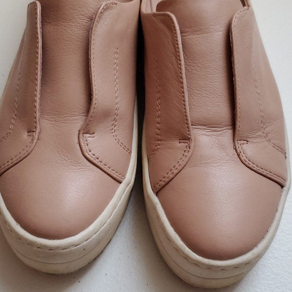 🌷J/SLIDES NYC Leather Slip-on Plataform Sneaker - Picture 7 of 8